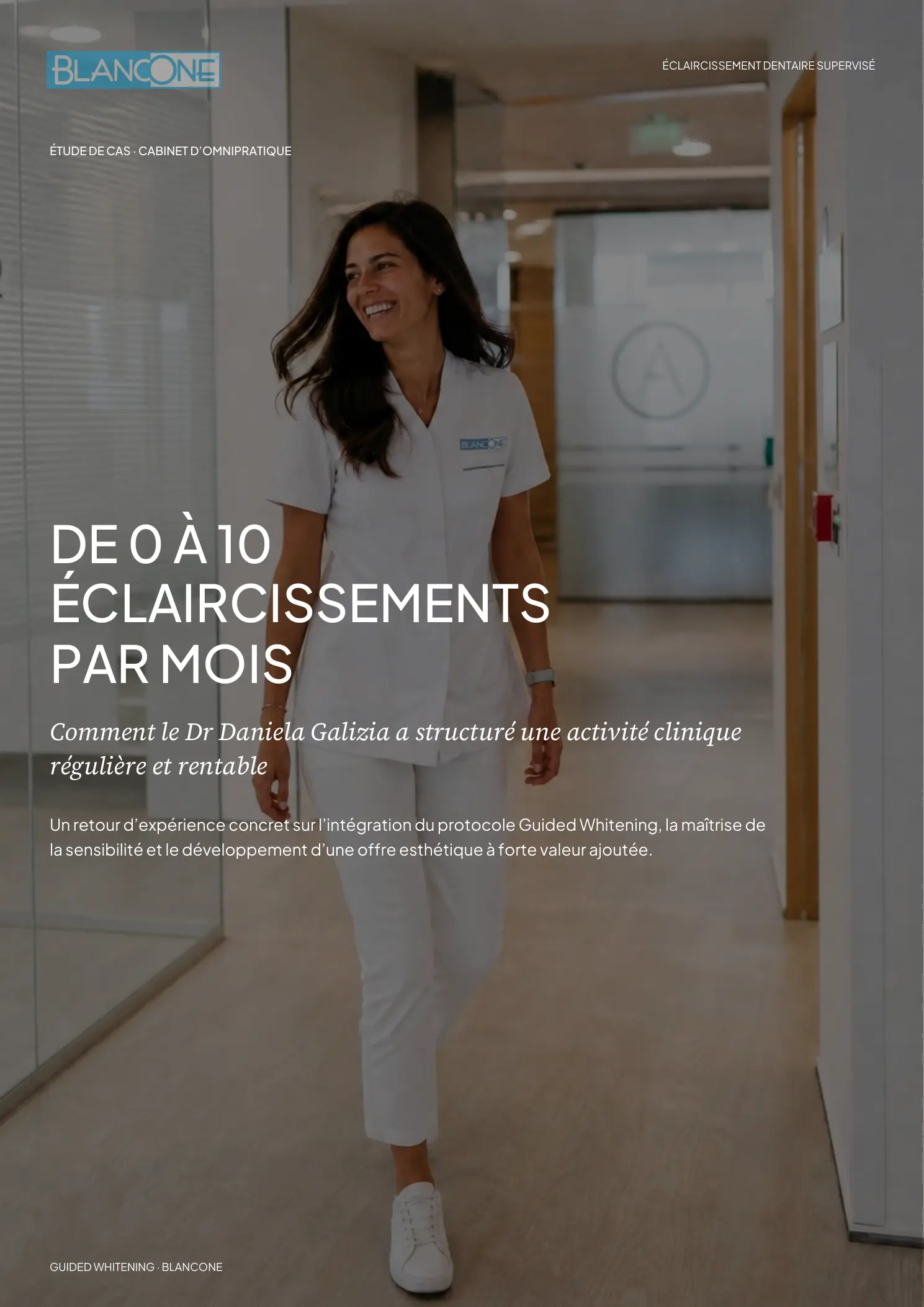 Couverture de l’étude de cas du Dr Daniela Galizia présentée sous forme de livre